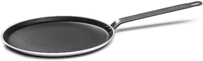 Aluminium Pannenkoekfornuis - 30 cm Diameter - Non-Stick Coating - Geschikt voor Gas- en Inductiekookplaten