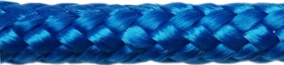 Dubbele Vlecht Lijn - Fender Touw - Boot Aanleggen - Met Oog Splice - 15 Inch Oog - Blauw