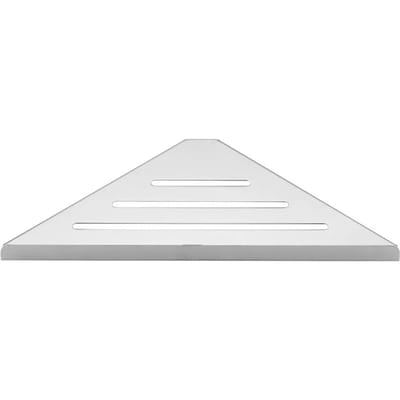 Badkamerplank Hoek Douche Plank Geen Boren 304 Roestvrij Stalen Hoek Organisator Opslag Heavy-Duty Holle Shampoo Rek