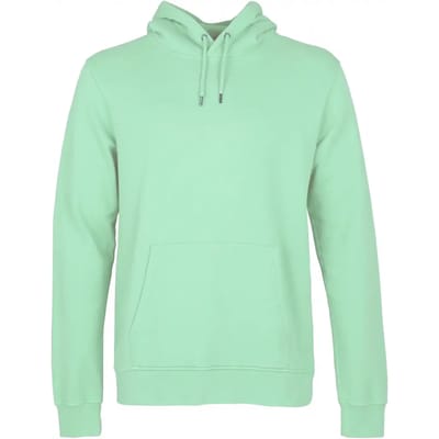 Hooded sweatshirt Colorful Standard Classic Organic faded mint