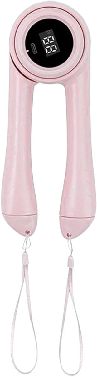 Arm Trainer - Kracht Trainer - Spierversterking Thuis - Met Repetitieteller - 22 cm - Roze