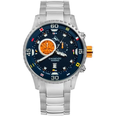 Strumento Marino SM133MB-SS-BL-AR Horloge Heren 47MM 10ATM