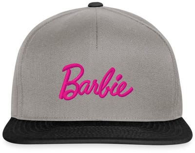 Barbie Logo Borduurwerk Snapback cap