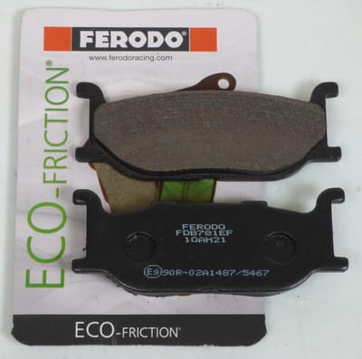 ferodo remblokje voor motor yamaha 1600 xv a wild/road star 1999 tot 2004 avg / avd nieuw