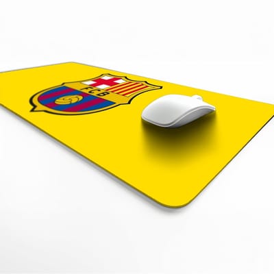 Bureauonderlegger FC Barcelona - Voetbal Club Bureaumat - 35x60 cm