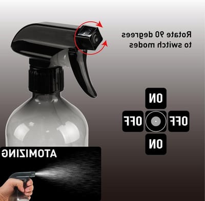 Set van 2 Sprayflessen 300 ml voor Haar en Planten - Waterverstuiver voor Tuin en Huishoudelijk Gebruik, Perfect voor Vernevelen en Schoonmaken