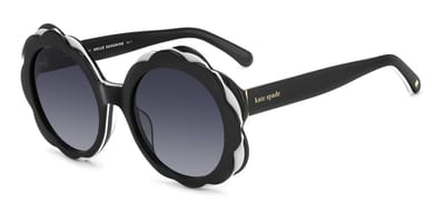 Kate Spade KS VIVI 2/G/S Black white black 54/21/140 WOMAN Zonnebrillen