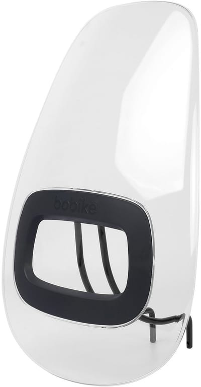 Bobike windscherm voor One en Go fietszitjes - Bobike Grey
