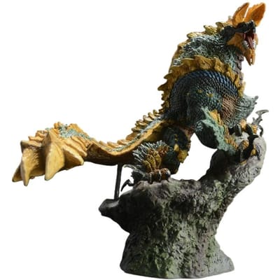 Jeu Monster Hunter Nergigante World Ice Dragon Ancien Figurine d'Action en PVC Figurine Anime Dragon de l'Extinction Modèle Jouets Poupée Cadeau Durable