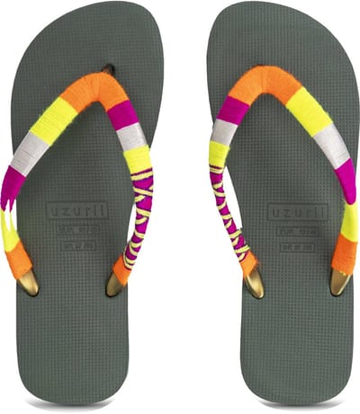 Uzurii | Teenslippers | Dames | Army Green | Maat 37/38