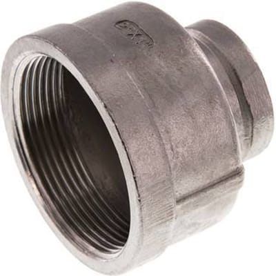 Rp 2'' x Rp 1'' RVS Ronde Sok 16 Bar - FL2S-F-SH-200R-100R