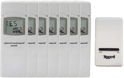 Weerserver USB Dongle - Weerstation Hub - Weergegevens Ophalen - Wi-Fi Connectiviteit - 7 Thermo-hygrometer - Zwart