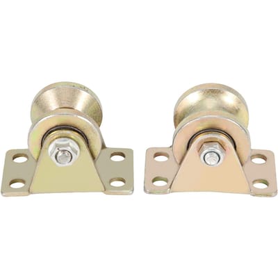 2 stuks 32 mm Schuifpoortrol U-type Groefwiel Baanrail Voor Schuifpoortbaan
