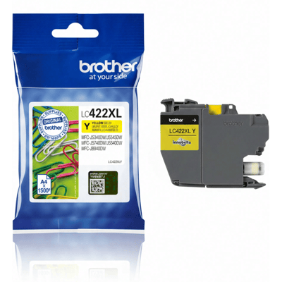 Brother LC-422XLY inktcartridge 1 stuk origineel geel