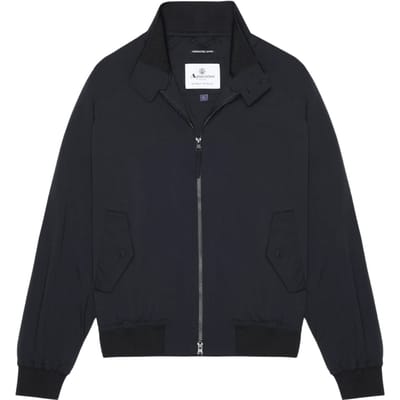 Aquascutum Active Stretch Marineblauwe Jas