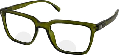 Leesbril Vista Bonita Cubo XL Bifocaal-Army Green-+1.00
