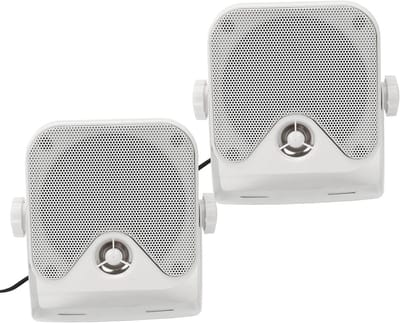 Waterdichte Marine Luidsprekers - Scheepsaudio Geluidssysteem - Buiten Muziek Afspelen - Robuuste Roestbestendige Constructie - 4 Inch - Wit