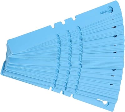 Decoratieve Plant Labels voor Fruitbomen - Waterdichte Invoertags - 100 Stuks Plastic Tuinornamenten voor Kwekerij