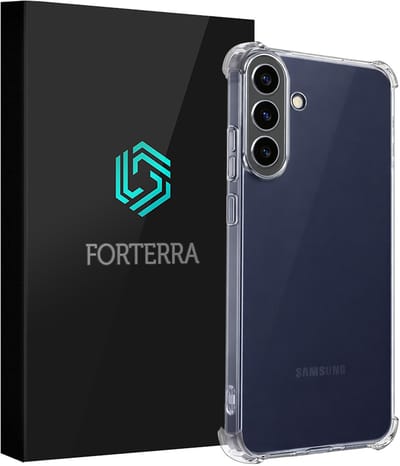 Hoesje Geschikt voor Samsung Galaxy A37 - Sterk & Shockproof - Siliconen Shock Case - Hoes Cover - Transparant