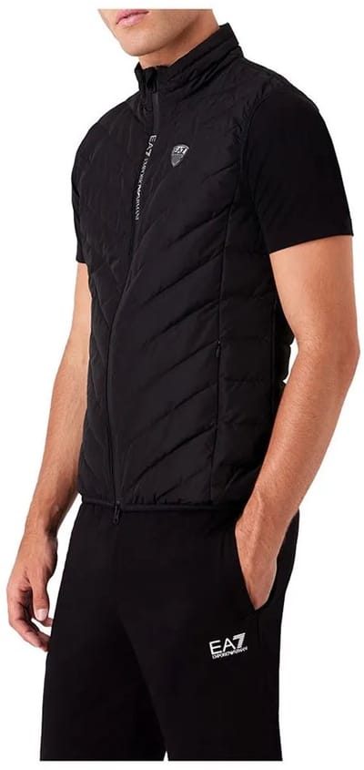 Ea7 Emporio Armani 8npq02_pne1z Vest Zwart 2XS Man