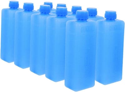 Herbruikbare Ijspakken - Koelblokken Air Cooler - Snelle Koeling - Compact en Draagbaar - 11.5 x 4 x 3 cm