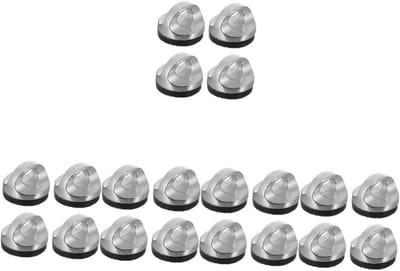 Camera Schroeven - Bevestigingsschroef - Camera Bevestigen - Snelle Ontgrendeling - 20 Stuks - Zilver