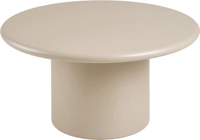 Artichok Nelson Ronde Salontafel Beige - Koffietafel - Scandinavisch -Ø 80 cm