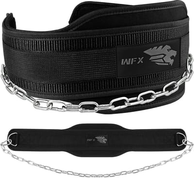 Verstelbare Trainingsgordel met Ketting voor Gewichtheffen en Bodybuilding