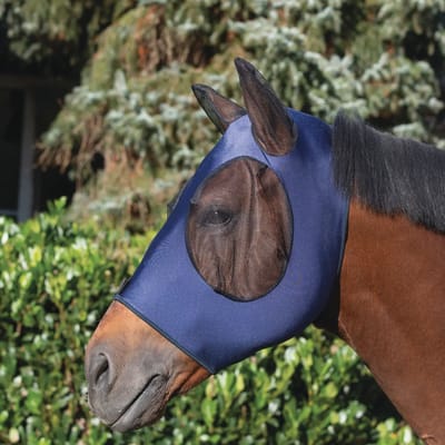 Vliegenmasker met oorbeschermers voor paarden USG