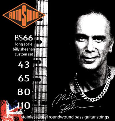 Rotosound BS66 Billy Sheehan Bassnaren (43-110)