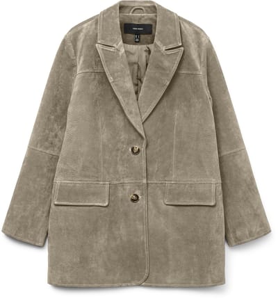 VERO MODA - VMPERNILLE LS SUEDE BLAZER JACKET - Dames - Vesten