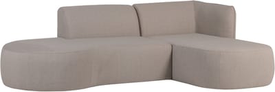WOOOD Chios Loungeset Tuin - Aluminium - Naturel - 71x258x168