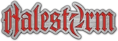 Halestorm - Logo Pin - Grijs/Rood