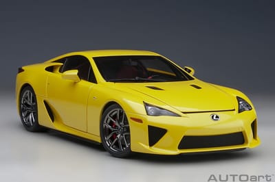 AUTOart 1/18 Lexus LFA, Pearl Yellow