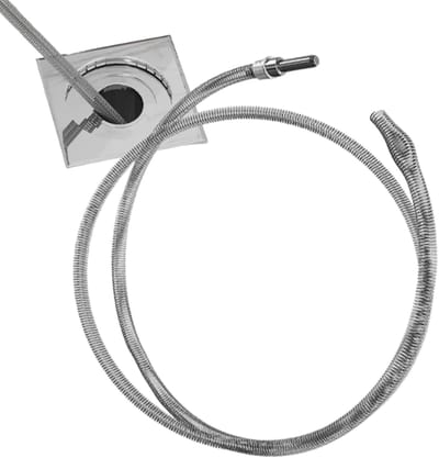 Ontstoppingsveer - Afvoerreiniger - Gootsteen Ontstoppen - Hoge Flexibiliteit - 4 meter - Zilver