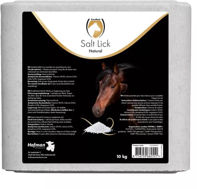Excellent Horse Liksteen Paard - 100% Rotszout - Mineraal Liksteen - 10 kg