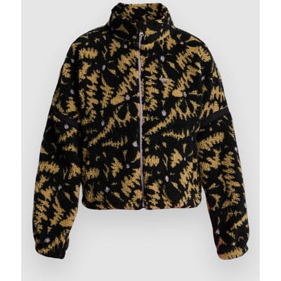 Roxy Boundless Spirit Zippered Fleece Jas patroon