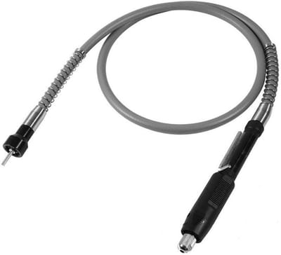 Flexibele buig-as van 104 cm voor universele boormachines, verlengkabel met M8 boorkop en 3,2 mm diameter, ideaal voor boren en schuurmachines