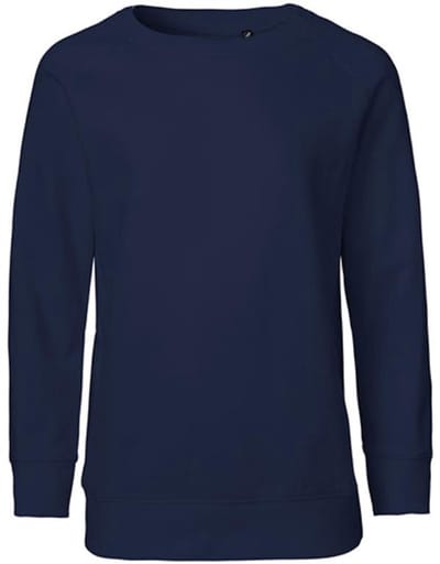 Neutral - Classic Kinder Sweater - Navy - 100% Biologisch Katoen maat 104/110