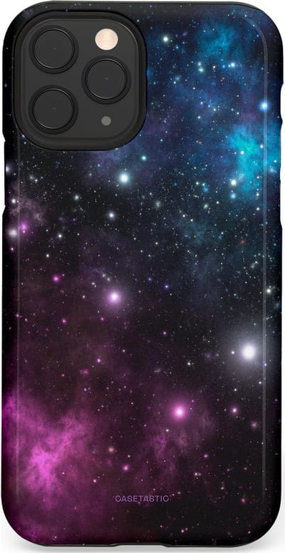 Casetastic Hoesje Geschikt voor Apple iPhone 11 Pro - Stijlvolle Beschermende Duo-layer Case - Nebula gloed