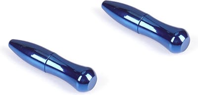 Liebe Seele - Magnetische Tepelklemmen Bullet - Blauw Chroom