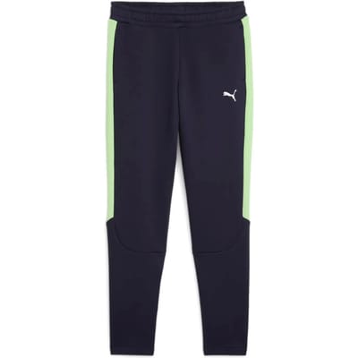 Puma Evostripe DK B kinder joggingbroek blauw groen - Maat 152/158