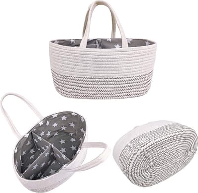 Babyluier-organizer, draagbare babyopbergmand, opvouwbare - Diaper bag/baby changing bag,