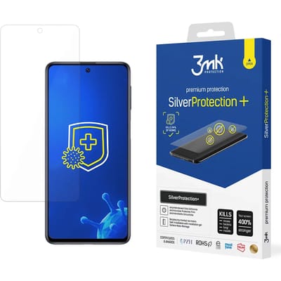 Antimicrobiële beschermingsfilm 3MK Samsung Galaxy M31s SilverProtection+