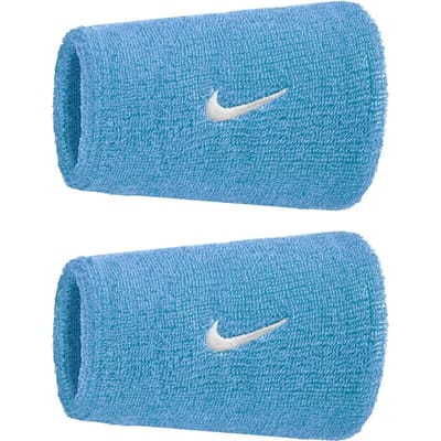 Nike Accessories Swoosh Classic Doublewide Polsband 2 Eenheden Blauw Man,Vrouw