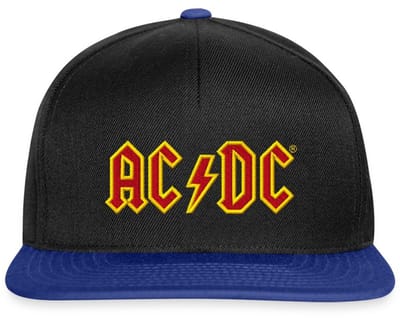 AC/DC Borst Logo In Rood En Geel Snapback cap