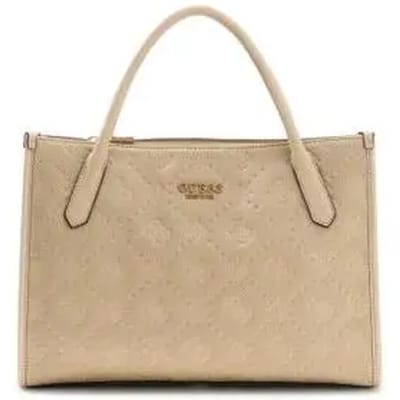 GUESS handtas schoudertas Jodi Tote Light Beige