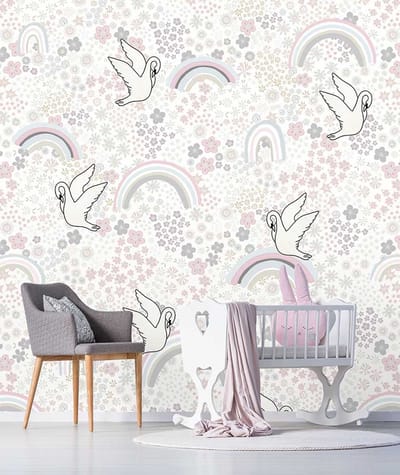 INGK Kinderbehang - Living Under The Rainbow