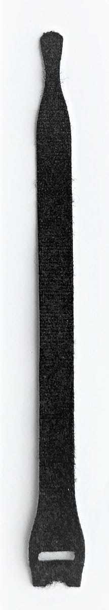 Velcro - One-wrap strap - 330mm x 20mm - Zwart - 25 stuks - Stevig klittenband - Volledig herbruikbaar - (098.0607)