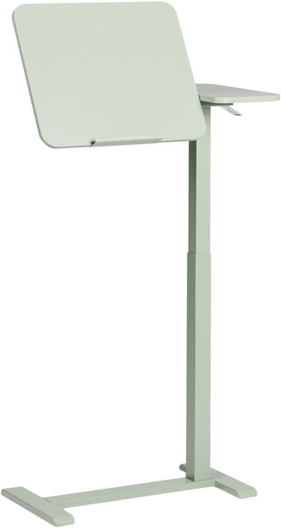 SCHOLA - Verstelbare laptoptafel - Lichtgroen - 70 x 40 - Vezelplaat
